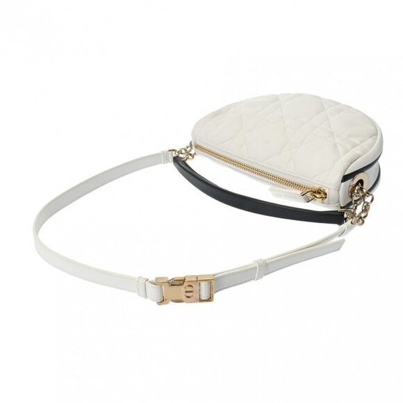 CHRISTIAN DIOR Vibe Hobo Bag White/Blanc/Black/Noir shoulder bag - Picture 3 of 12